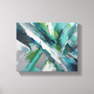 Abstracte kunst canvas afdruk