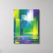 Abstracte kunst canvas afdruk (Voorkant)