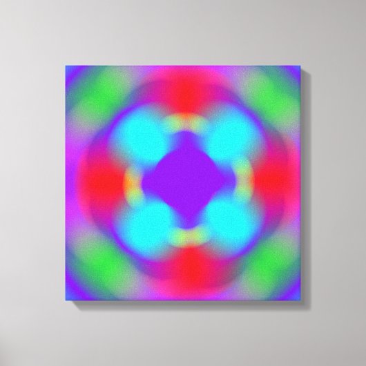 Abstracte kunst canvas afdruk (Voorkant)