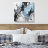 Abstracte kunst canvas afdruk (Insitu (Slaapkamer))
