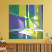 Abstracte kunst canvas afdruk (Insitu (Woonkamer))