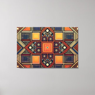 Abstracte kunst canvas print