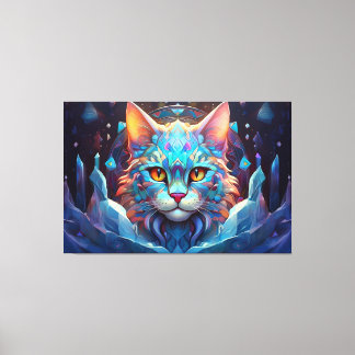 Abstracte kunst canvas print