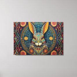 Abstracte kunst canvas print