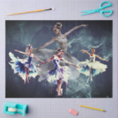 Abstracte Kunst Collage Ballet Dansers Decoupage Tissuepapier (Craft)