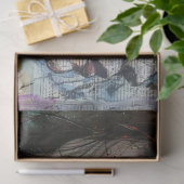 Abstracte Kunst Collage Decoupage Tissuepapier (Geschenk)