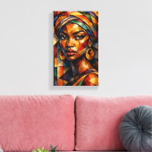 Abstracte Kunst Decoratie Schilderij ( Doorborende (Insitu (Woonkamer))