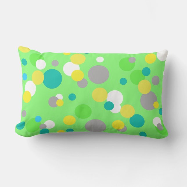 Abstracte kunst die één van een soort proefkussen  kussen (Voorkant)