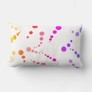 Abstracte kunst die één van een soort proefkussen  kussen