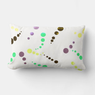 Abstracte kunst die één van een soort proefkussen  kussen