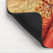Abstracte kunst: Digitale offcuts Mousepad Muismat (Hoek)