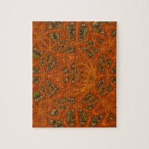 Abstracte Kunst Doolhof Legpuzzel