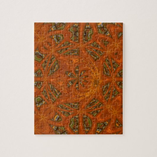 Abstracte Kunst Doolhof Legpuzzel (Verticaal)