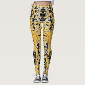 Abstracte kunst "Drooggebed" Leggings (Voorkant)