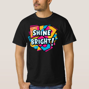 Abstracte kunst: een kleurrijk en inspirerend ontw t-shirt