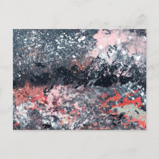 Abstracte Kunst - Feestelijke Dans Briefkaart