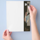 Abstracte Kunst Flyer (Hand)