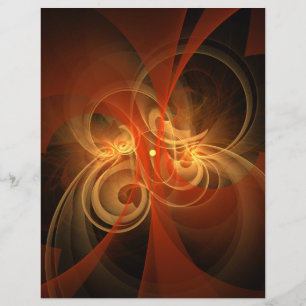 Abstracte Kunst Flyer Ochtendmagie