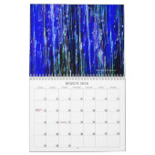Abstracte kunst fotografische kunst kalender (Mar 2026)