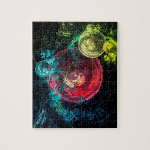 Abstracte Kunst Galaxy Cirkels Legpuzzel