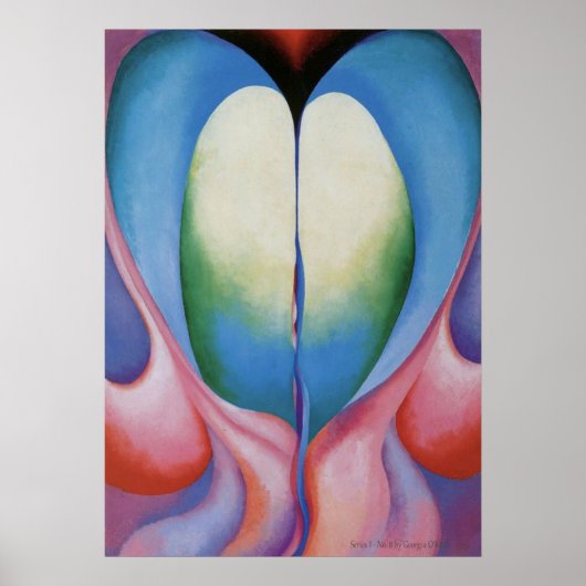 Abstracte kunst - Georgia O'Keeffe Poster (Voorkant)