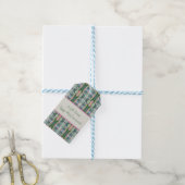 Abstracte Kunst Gepersonaliseerde Gift Labels Cadeaulabel (Met Touw)