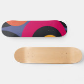 Abstracte kunst herstellen skateboard (Horizontaal)