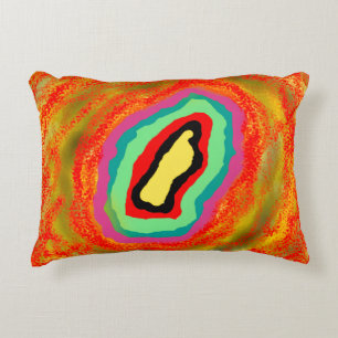 ABSTRACTE KUNST IN AFRIKAANSE STIJL VAN SIXSOX ACCENT KUSSEN