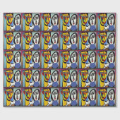 Abstracte Kunst Inpakpapier (Vlak)