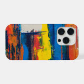 Abstracte Kunst iPhone Hoesje (Achterkant horizontaal)