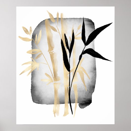 Abstracte kunst Japans 2022 Poster (Voorkant)