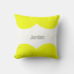 Abstracte kunst Jordanië voegt Jouw naam kussen to