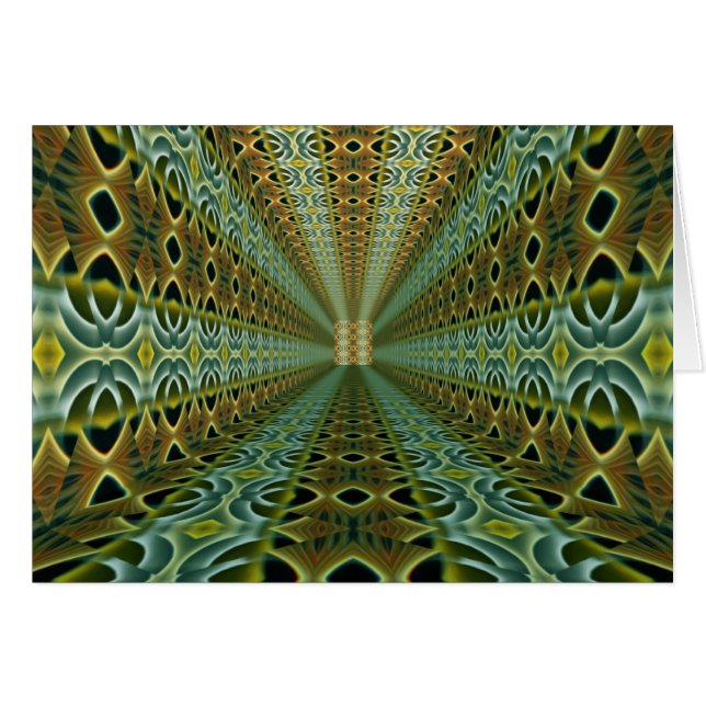 Abstracte KUNST - Kaleidoscooppatroon 05 (Voorkant Horizontaal)