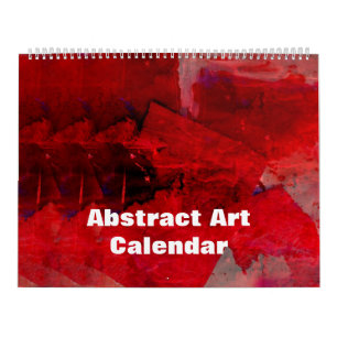 Abstracte kunst kalender