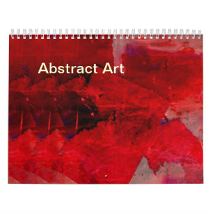 Abstracte kunst kalender