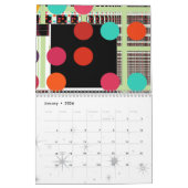 Abstracte kunst kalender (Jan 2026)