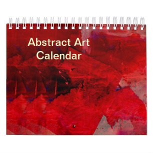 Abstracte kunst kalender