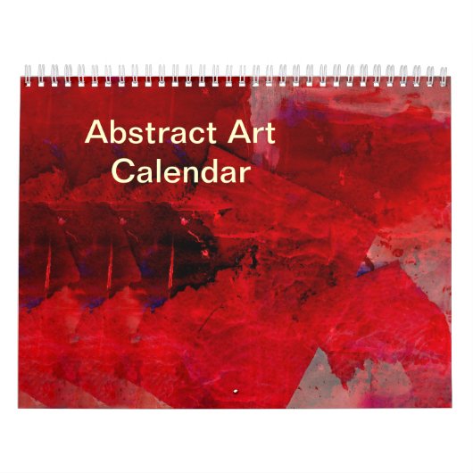 Abstracte kunst kalender (Hoes)