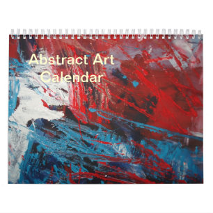 Abstracte kunst kalender