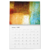 Abstracte kunst kalender (Jan 2027)