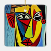 Abstracte Kunst Keramisch Ornament (Achterkant)