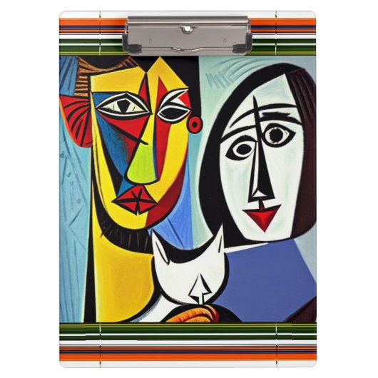 Abstracte Kunst Klembord (Voorkant)