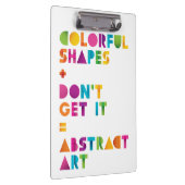 Abstracte kunst klembord (Rechts)