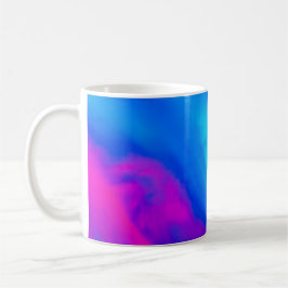 Abstracte kunst koffiemok