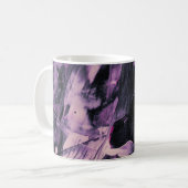 Abstracte kunst koffiemok (Voorkant links)