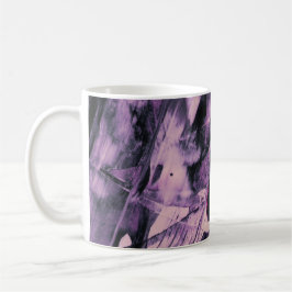 Abstracte kunst koffiemok