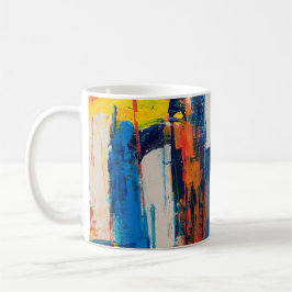 Abstracte Kunst Koffiemok