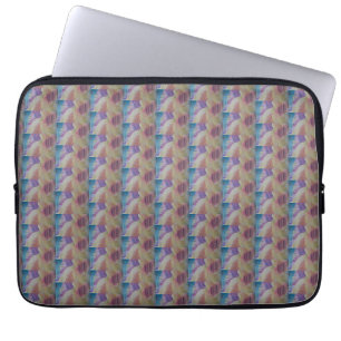 Abstracte Kunst Laptophoes Koraalrif Laptop Sleeve