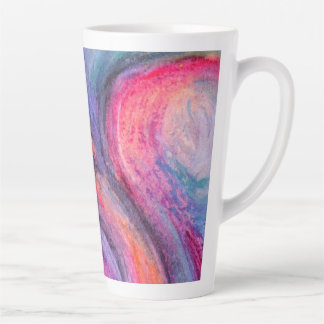 Abstracte Kunst Latte Mok