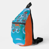 Abstracte Kunst Lentetuin Sling Bag (Rechterhoek)